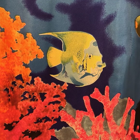 No label all silk magnificent duster coat.. Asian influence - Picture 11 of 11